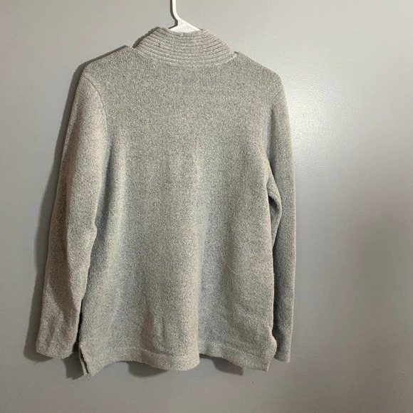Soft Surroundings Gray Sweater Size Medium - Picture 6 of 6